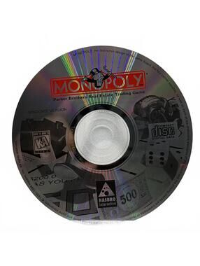 Monopoly (1995) Hasbro Interactive - PC CD-ROM Video Game ** Disc Only **